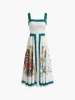 Print Cami Long Dress sold by COMMENSE