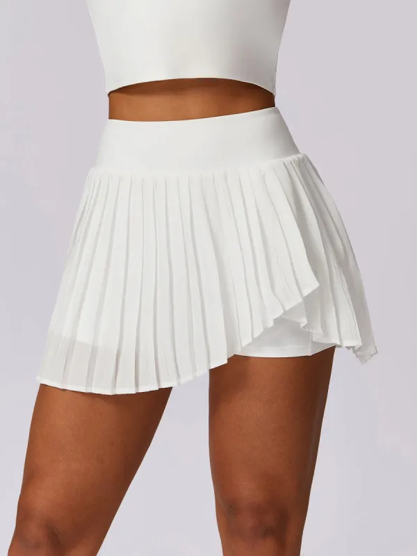 Pleated Pockets Active Skirt sold by COMMENSE