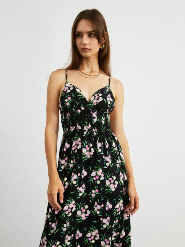 Tulips Bouquets Foral Long Dress sold by COMMENSE