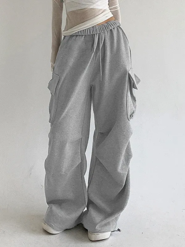 Breezy Pockets Cargo Pants sold by COMMENSE