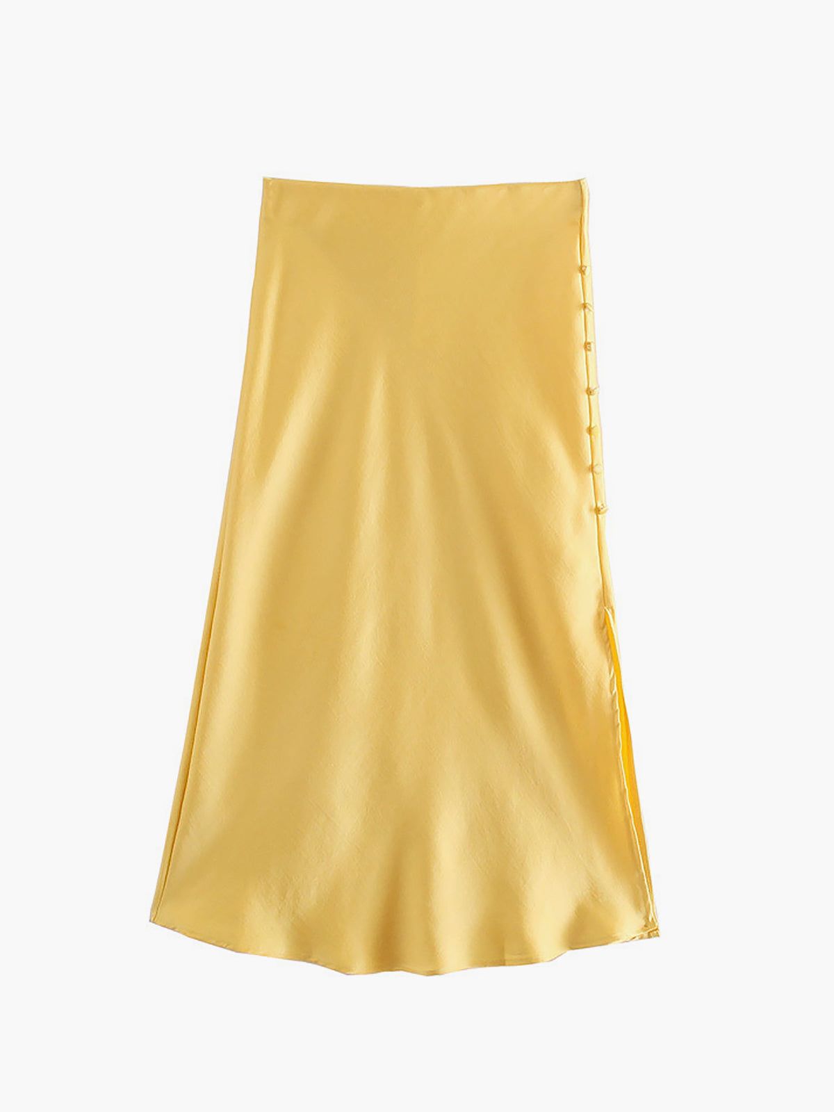 Sunset Satin Midi Skirt sold by COMMENSE product image thumbnail 2