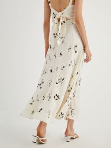 Embroidered Floral Long Skirt sold by COMMENSE