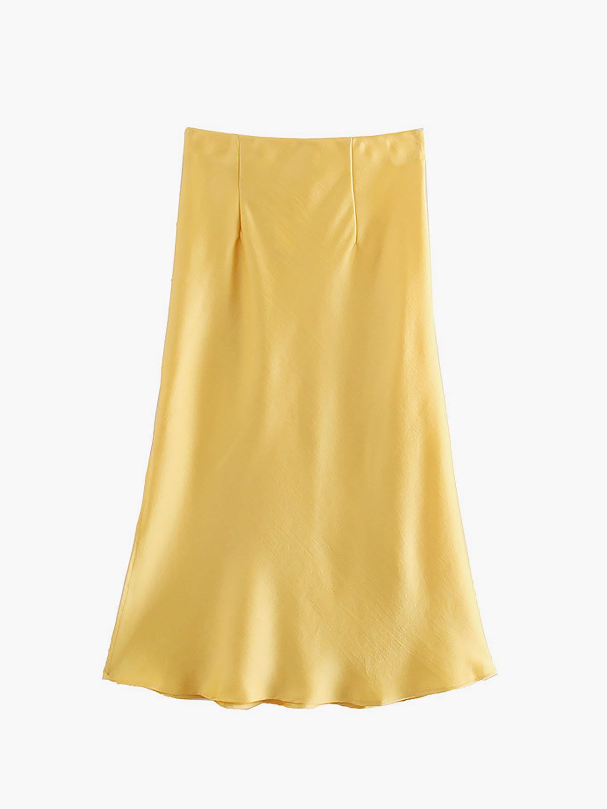 Sunset Satin Midi Skirt sold by COMMENSE product image thumbnail 3