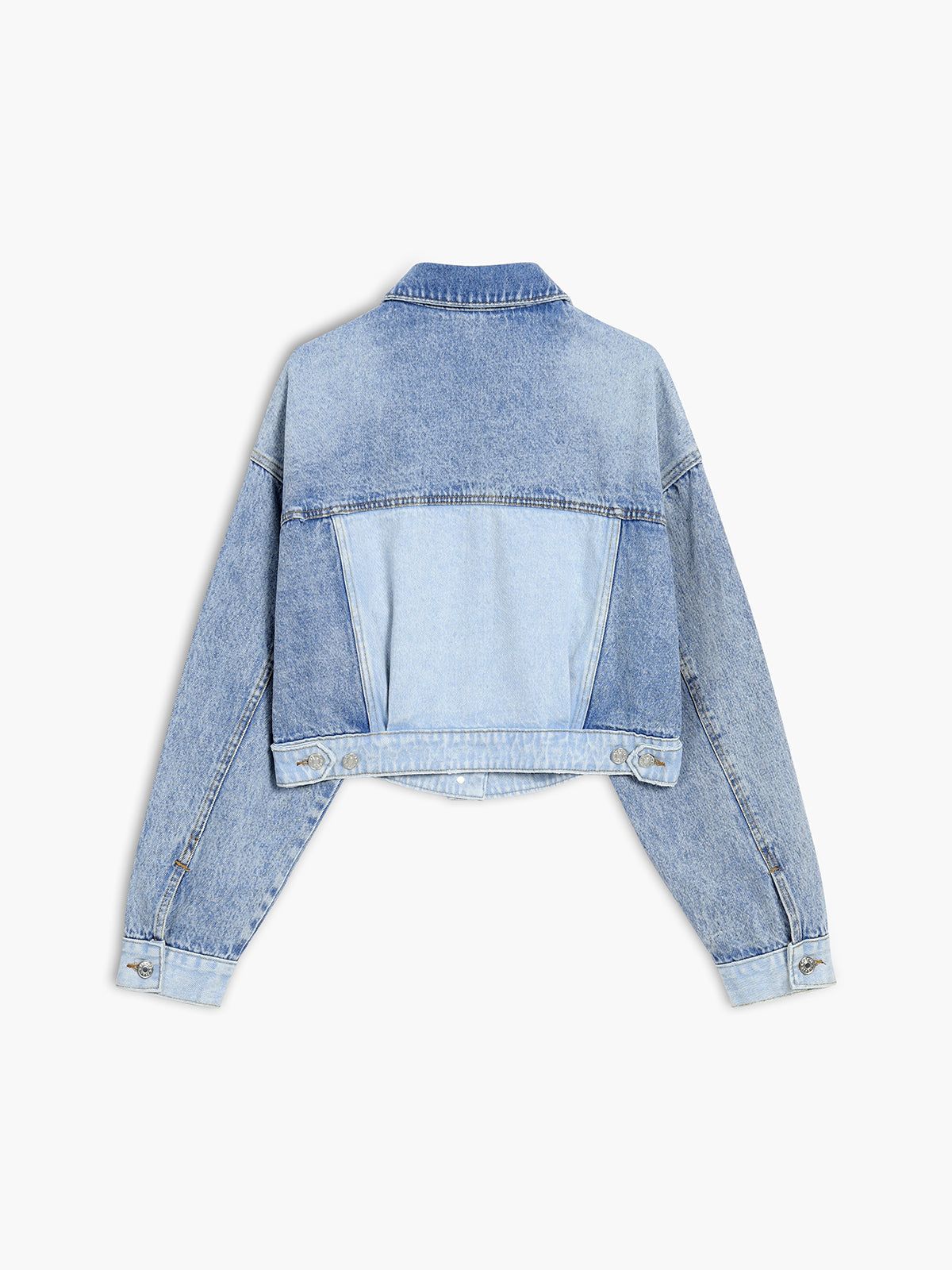 Patchwork Denim Jacket sold by COMMENSE product image thumbnail 2