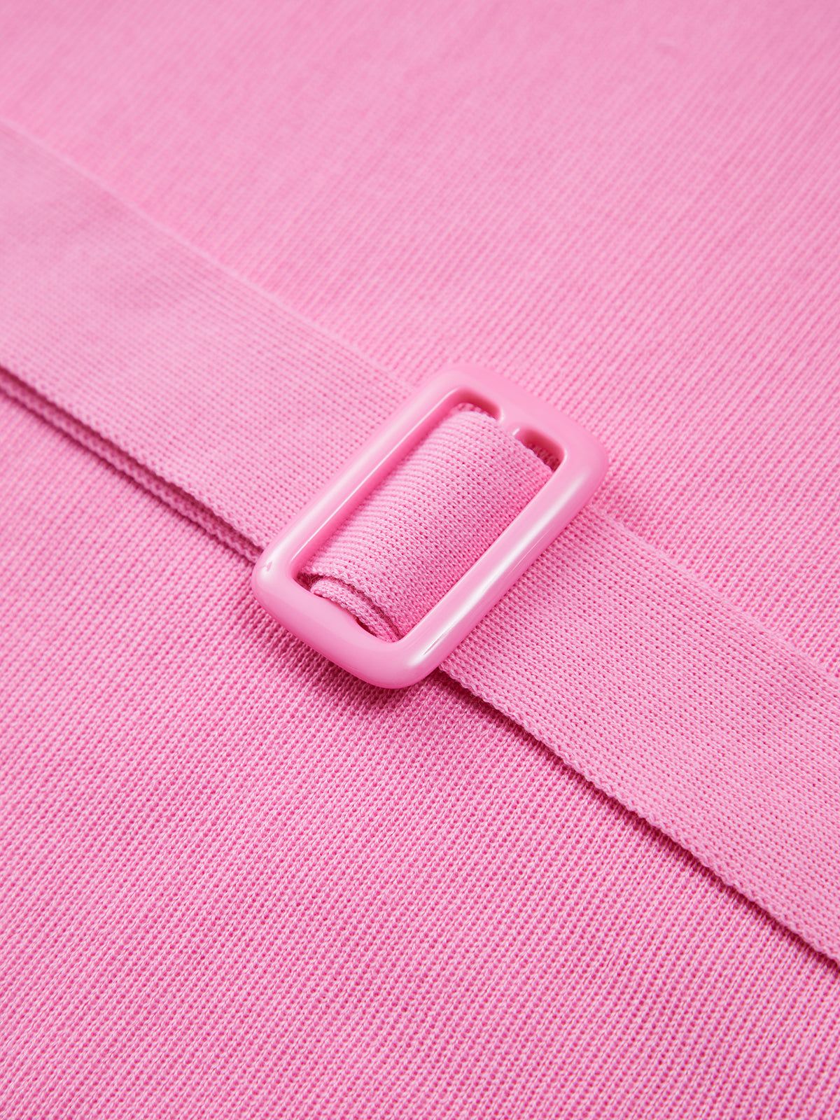 Solid Belted Sweater Dress sold by COMMENSE product image thumbnail 2
