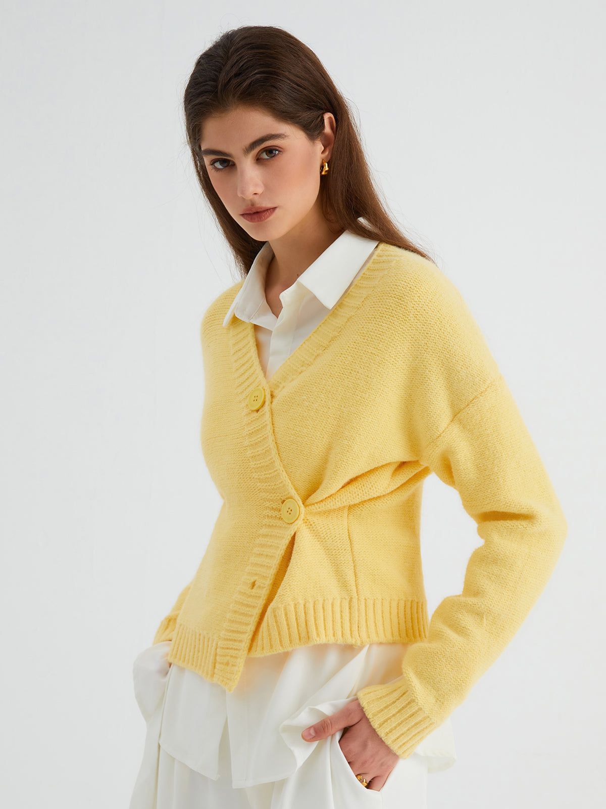 Limoncello Cardigan sold by COMMENSE