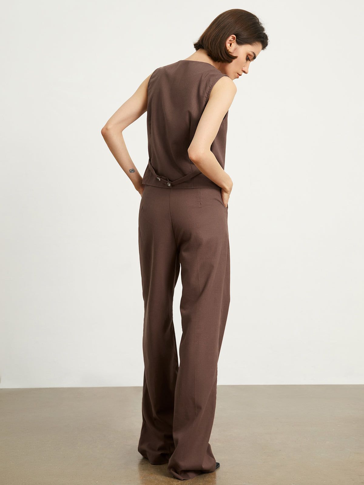 Cotton Cloud Linen Pants Set sold by COMMENSE product image thumbnail 5