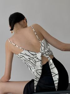Tie Back Or Front Cami Top sold by COMMENSE