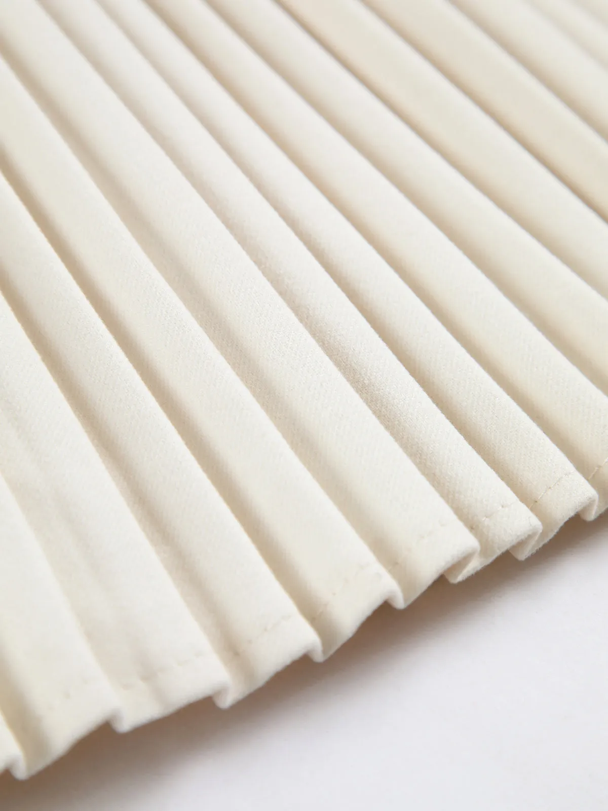 Golden Button Pleated Mini Skirt sold by COMMENSE product image thumbnail 4