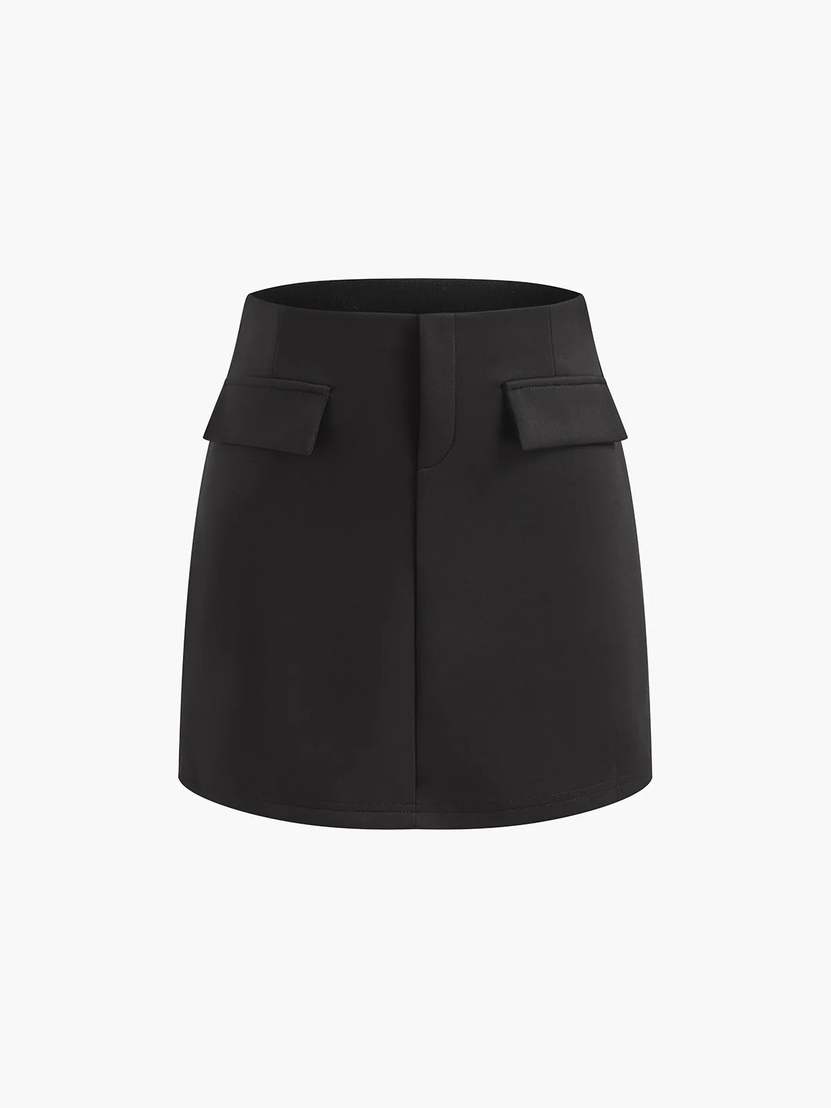Slim Sleeveless Pockets Skirt Set sold by COMMENSE product image thumbnail 2