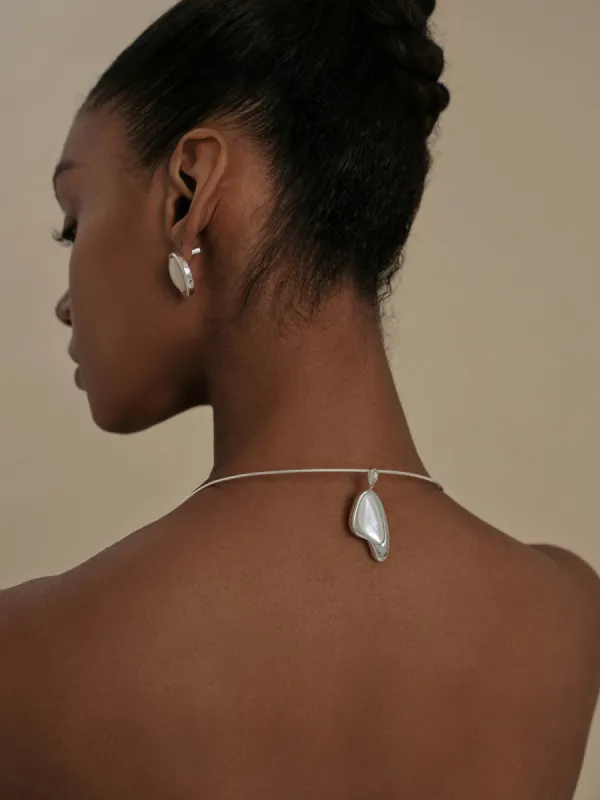 Luminous Pearl Pendant Necklace sold by COMMENSE