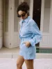 Plain Casual Shorts Set sold by COMMENSE
