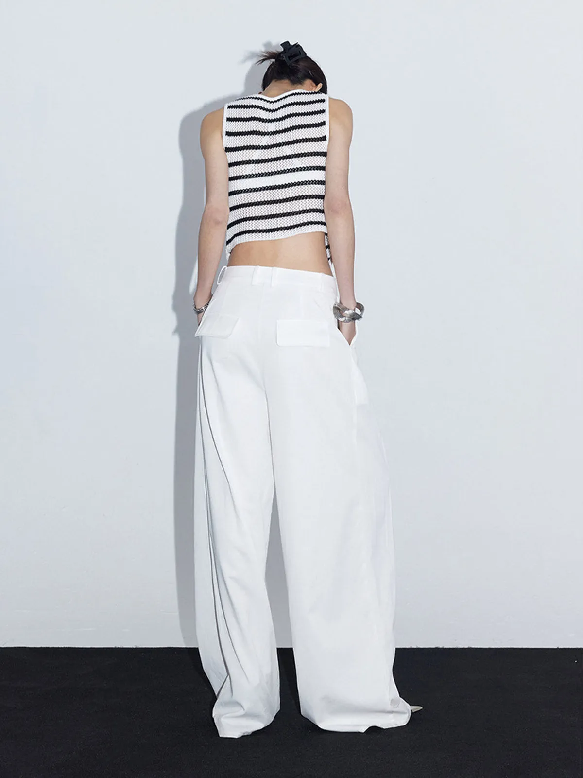 Sexy Striped Button Knit Top sold by COMMENSE product image thumbnail 2