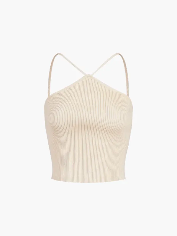 Mermaid Basic Rib Top sold by COMMENSE