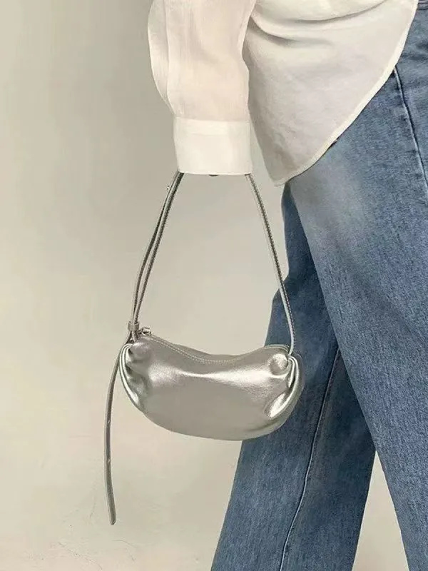 Half-moon Shaped Shoulder Bag sold by COMMENSE