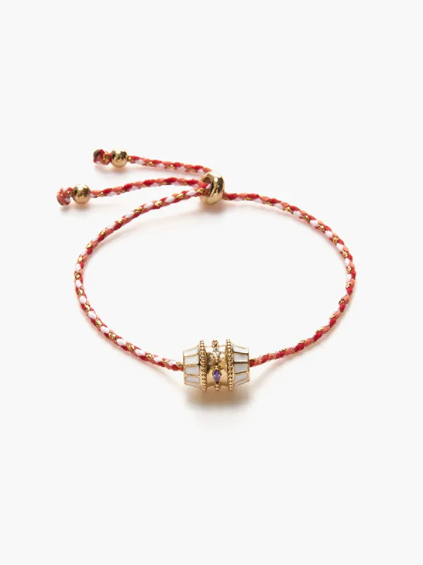 Powerful Protection White Talisman Bracelet made by COMMENSE