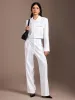 Polo Pleated Pockets Pants Set sold by COMMENSE