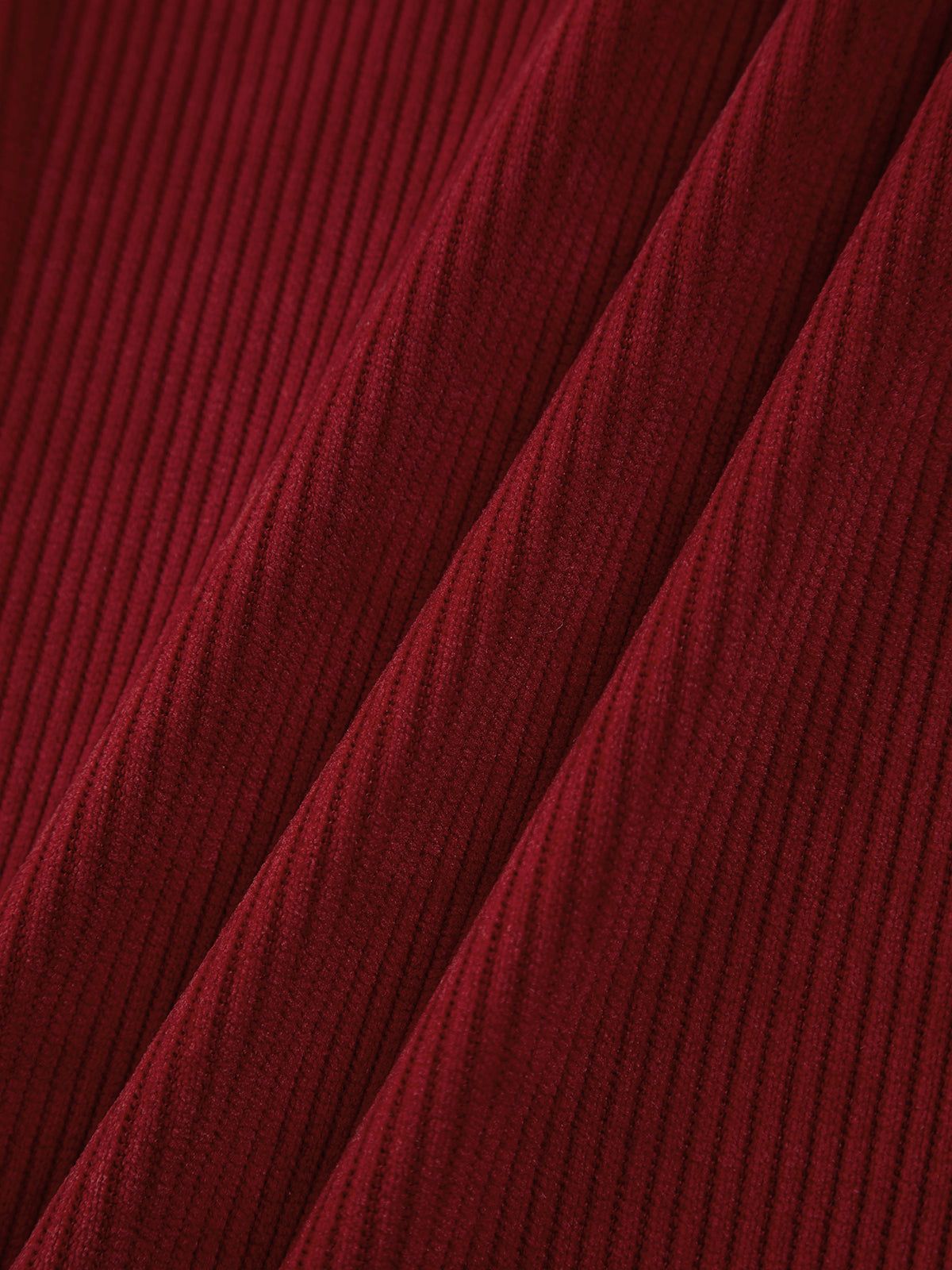 Ruby Drawstring Ribbed Baggy Wide Leg Pants sold by COMMENSE product image thumbnail 5