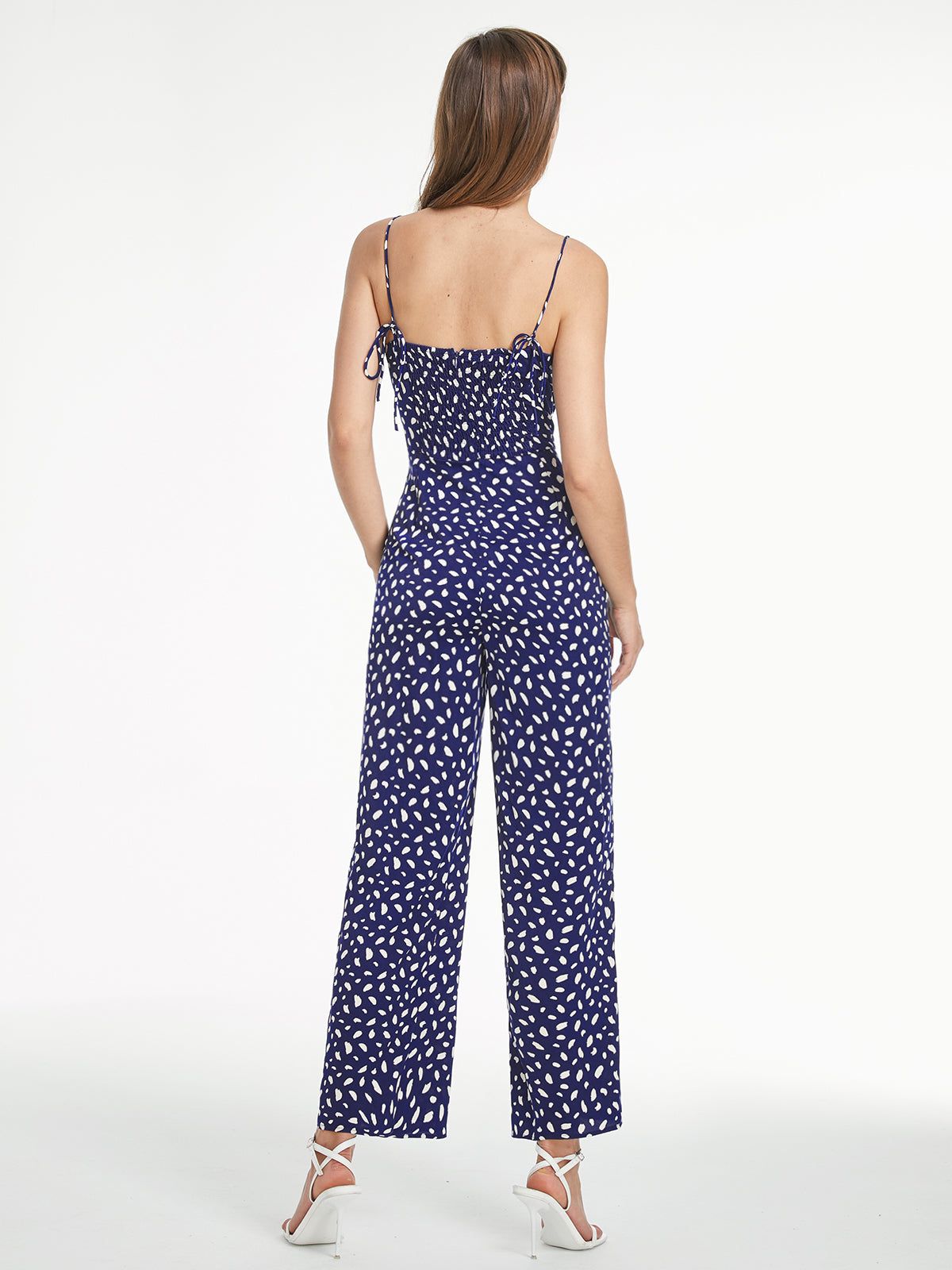 Light Petal Sweetheart Tank Wide Leg Jumpsuit sold by COMMENSE product image thumbnail 5