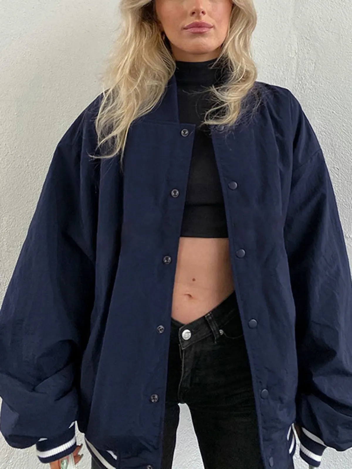 Weekend Wishes Bomber Jacket sold by COMMENSE