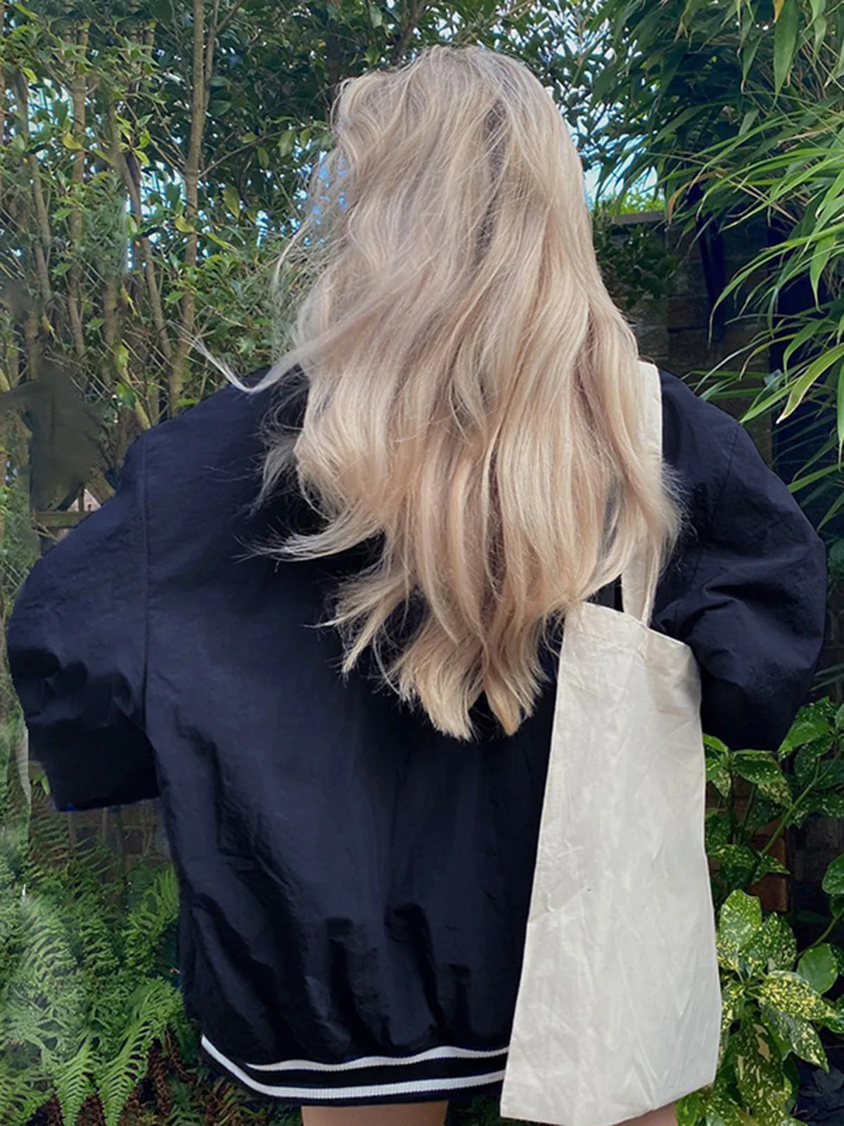 Weekend Wishes Bomber Jacket sold by COMMENSE product image thumbnail 5