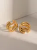 Triple Layered Chubby Hoop Ear Cuff sold by COMMENSE