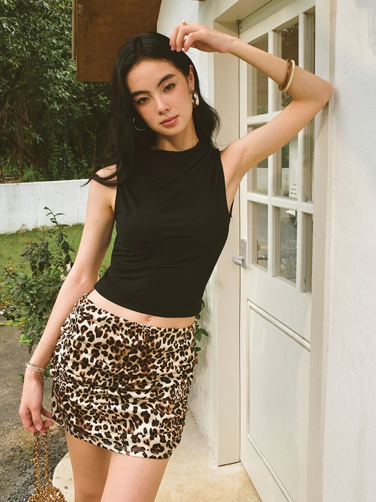 Backless Golden Button Tank Top sold by COMMENSE product image thumbnail 4