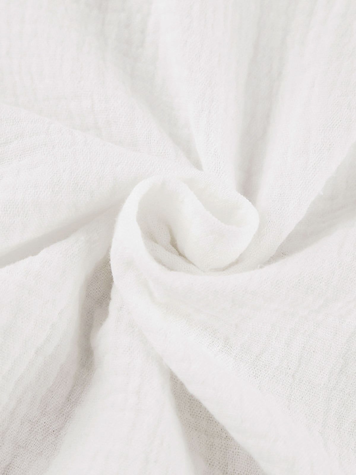 Tied Plisse Cotton Two Piece Shorts Set sold by COMMENSE product image thumbnail 5