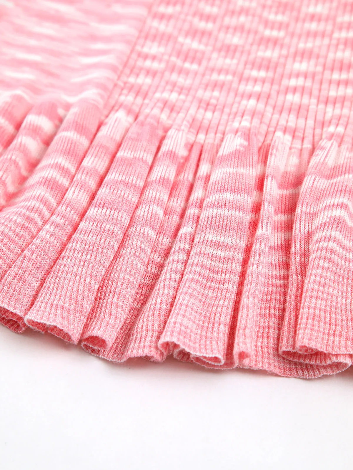 Colorblock Knit Mermaid Maxi Skirt sold by COMMENSE product image thumbnail 4