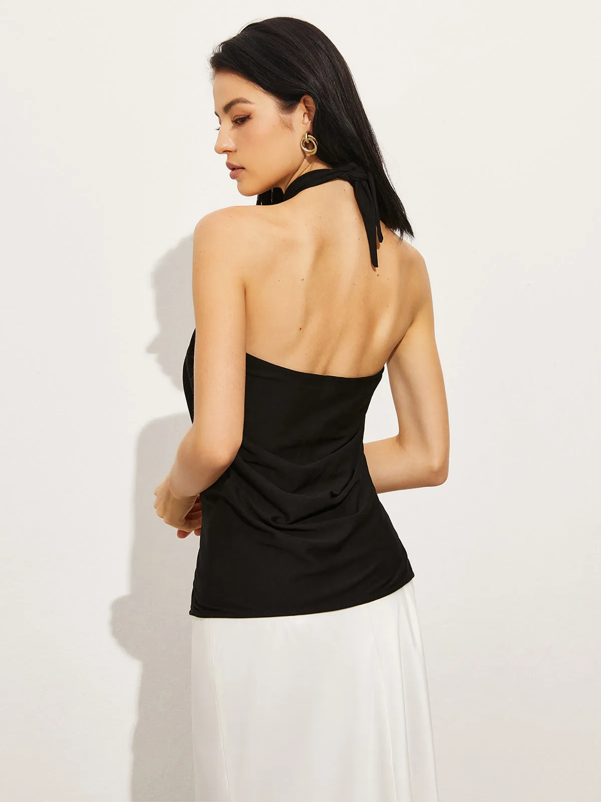 Cross Halter Top sold by COMMENSE product image thumbnail 4