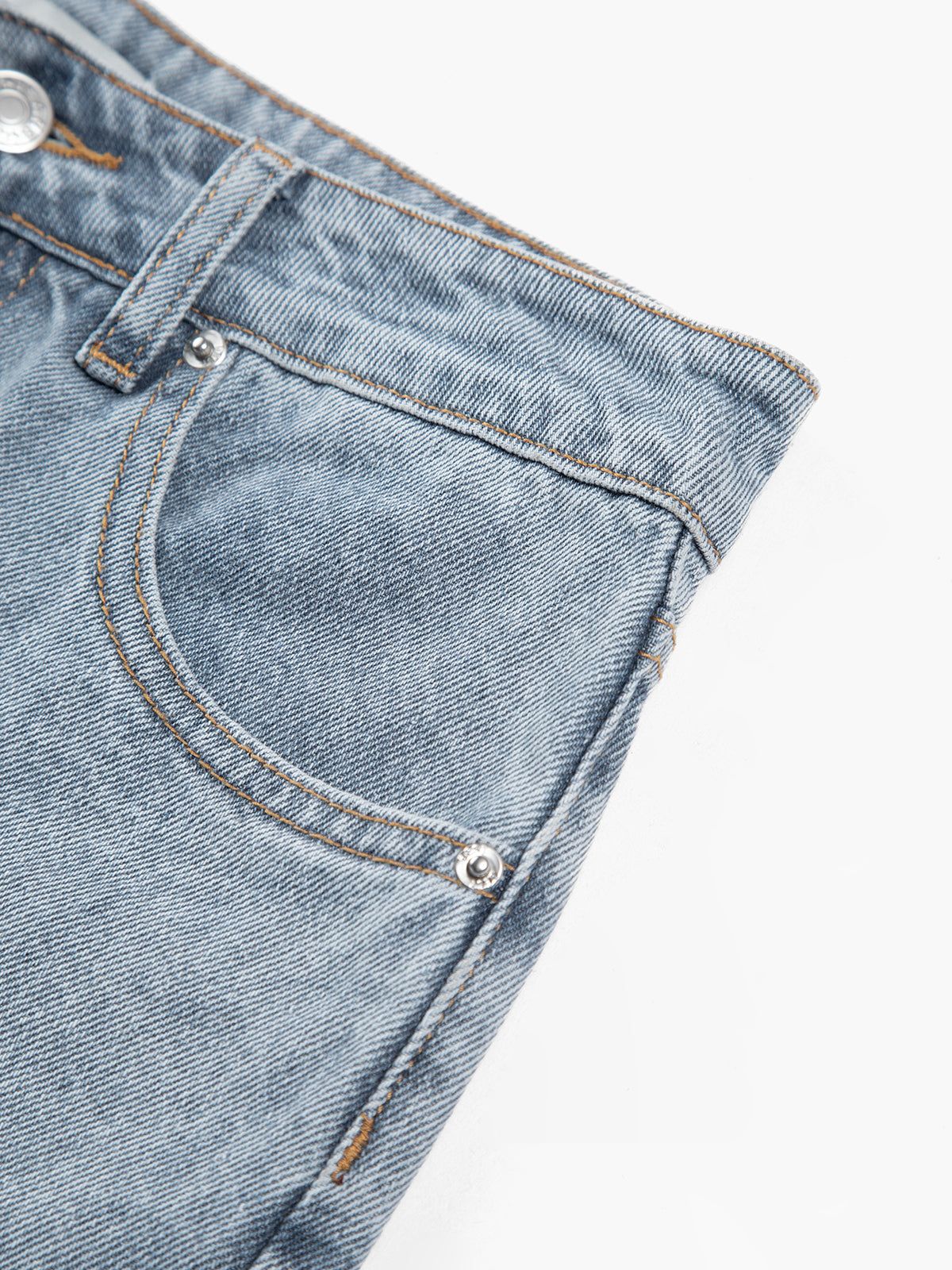 Fringed Denim Shorts sold by COMMENSE product image thumbnail 4