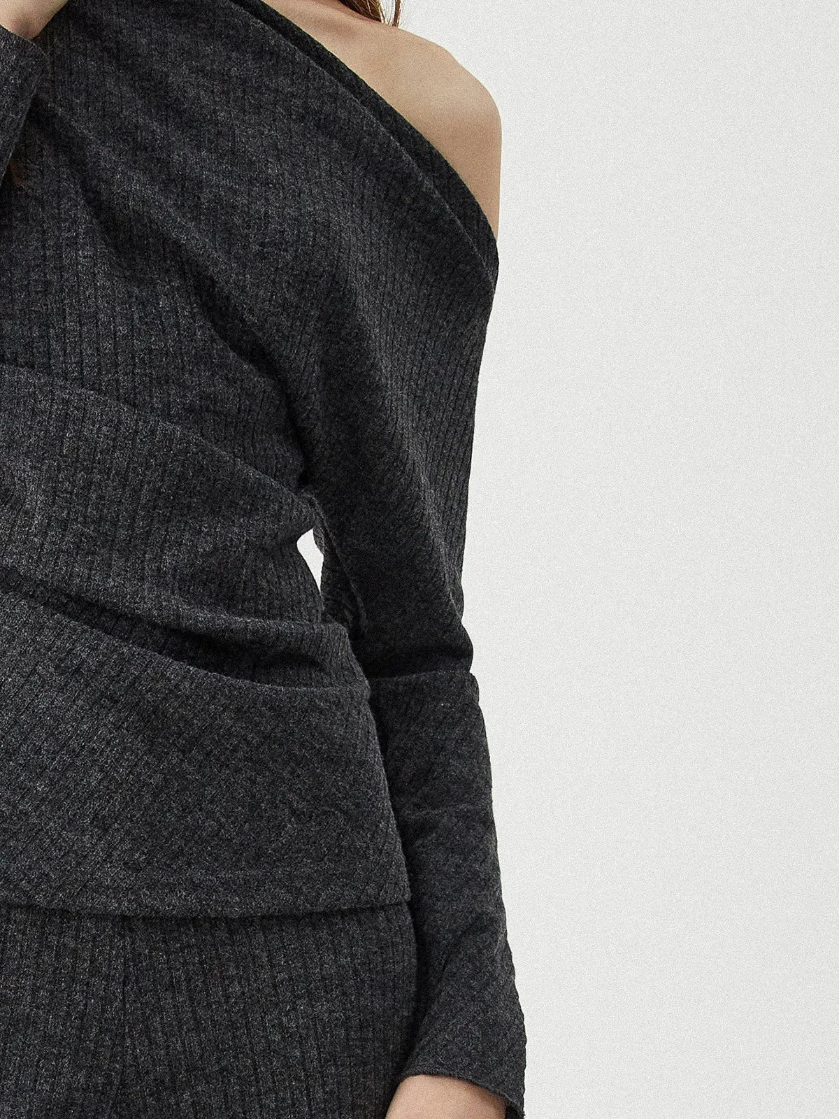 Loose Casual Gray Two-Piece Set sold by COMMENSE product image thumbnail 4