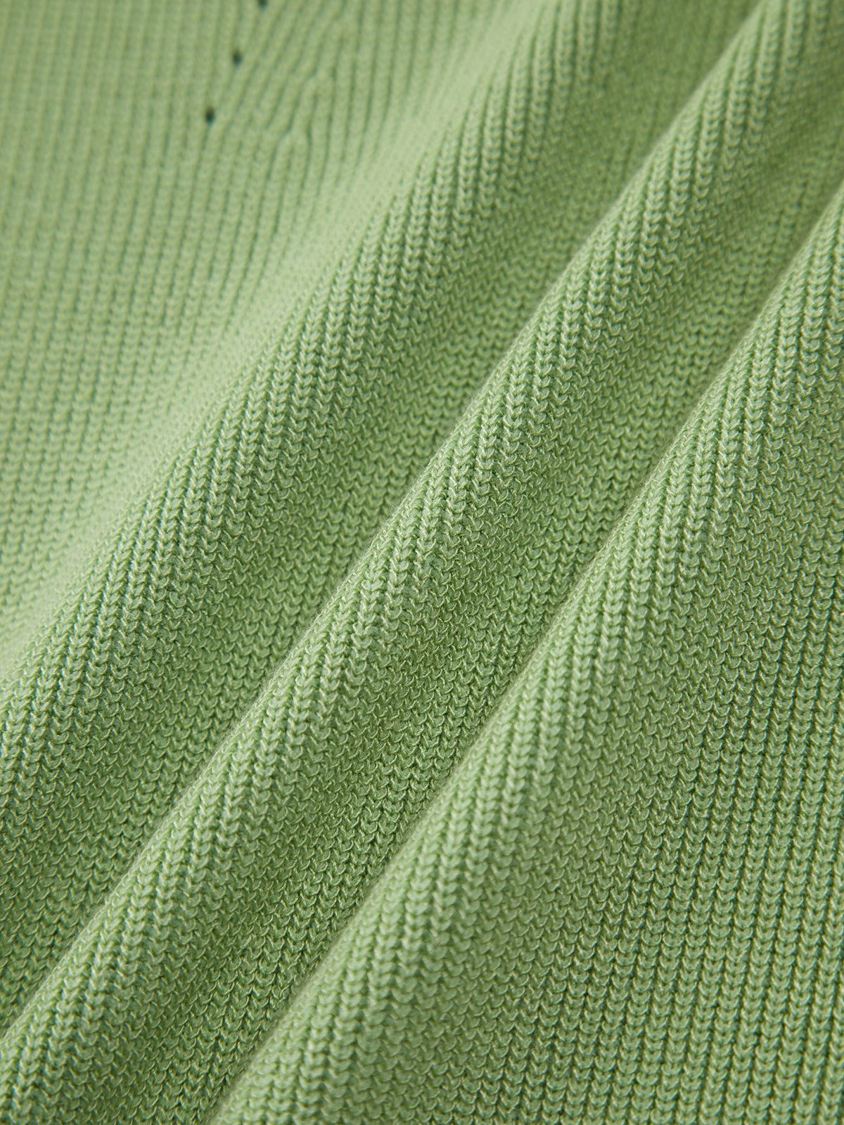 Button Up Collared Polo Knit Short Dress sold by COMMENSE product image thumbnail 5