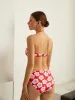 Vacation Floral Halter Bikini Set sold by COMMENSE