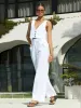Cotton Crisscross Tailored Tank Top sold by COMMENSE