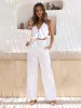 Cotton Crisscross Tailored Tank Top sold by COMMENSE
