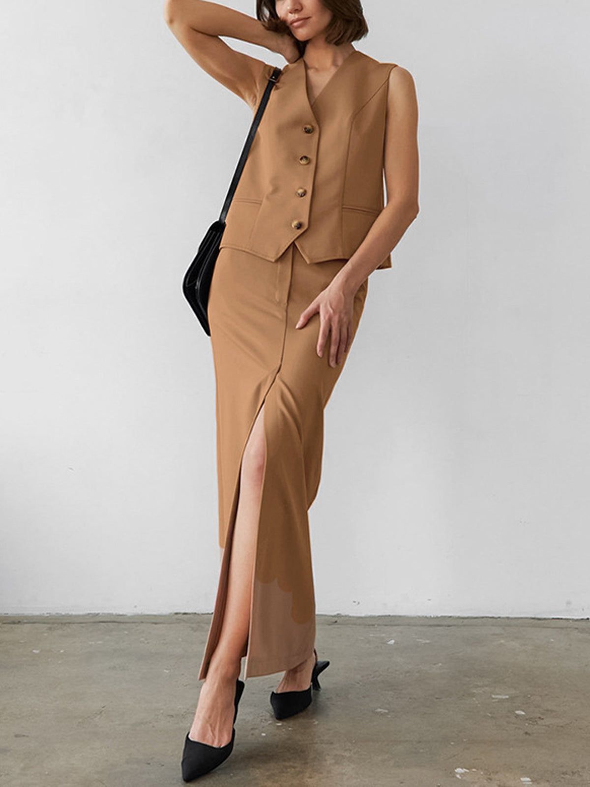 Aesthetics Two Piece Skirt Set sold by COMMENSE