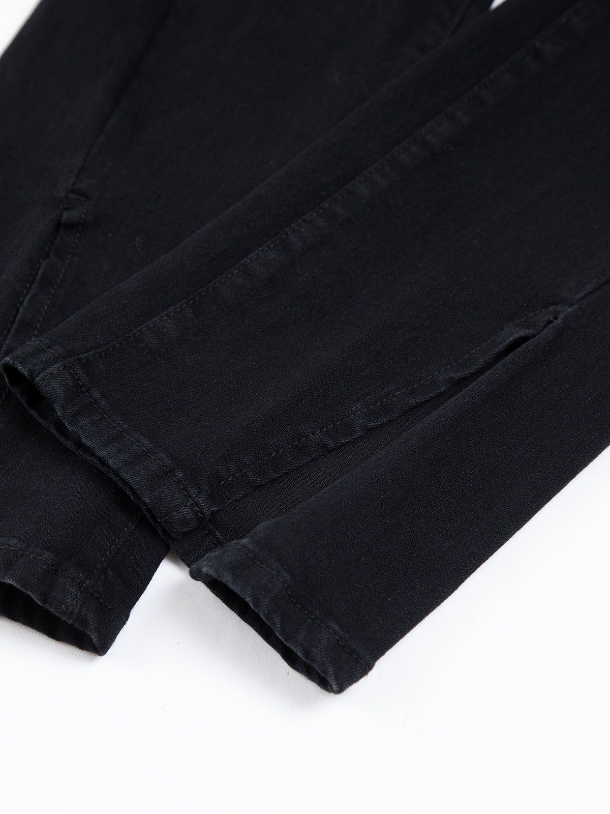 Black Denim Flare Jeans sold by COMMENSE product image thumbnail 4