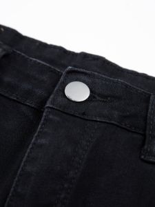 Black Denim Flare Jeans sold by COMMENSE