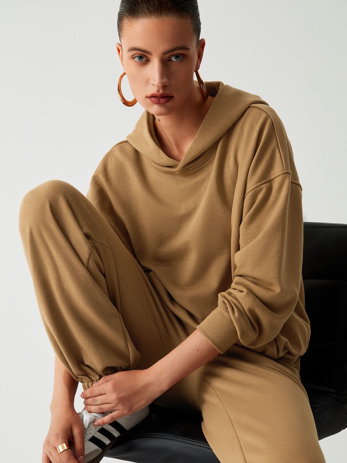 Not Letting Go Hoodie Two Piece Pants Set sold by COMMENSE product image thumbnail 2