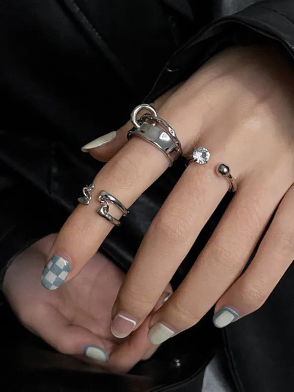 3pcs Open Hoop Ring sold by COMMENSE