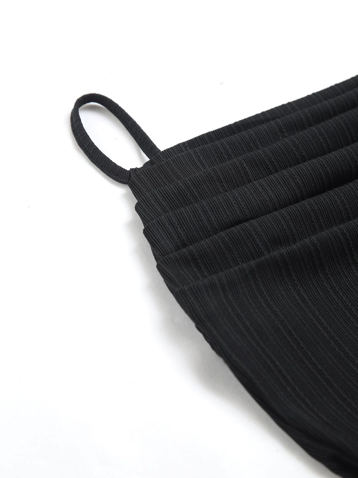 Solid Backless Pleated Long Dress sold by COMMENSE product image thumbnail 3