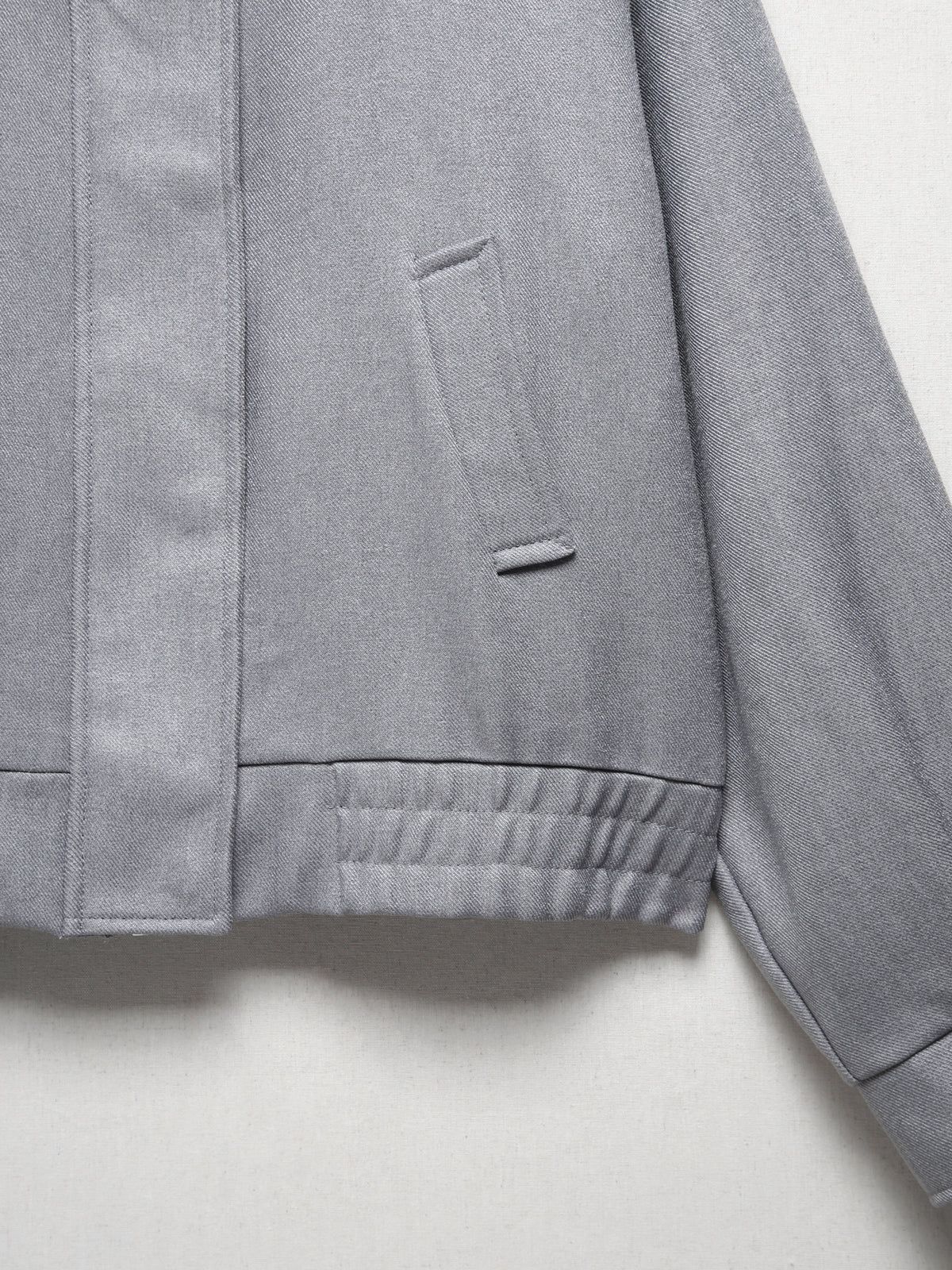 Double Pockets Open Collar Jacket sold by COMMENSE product image thumbnail 5