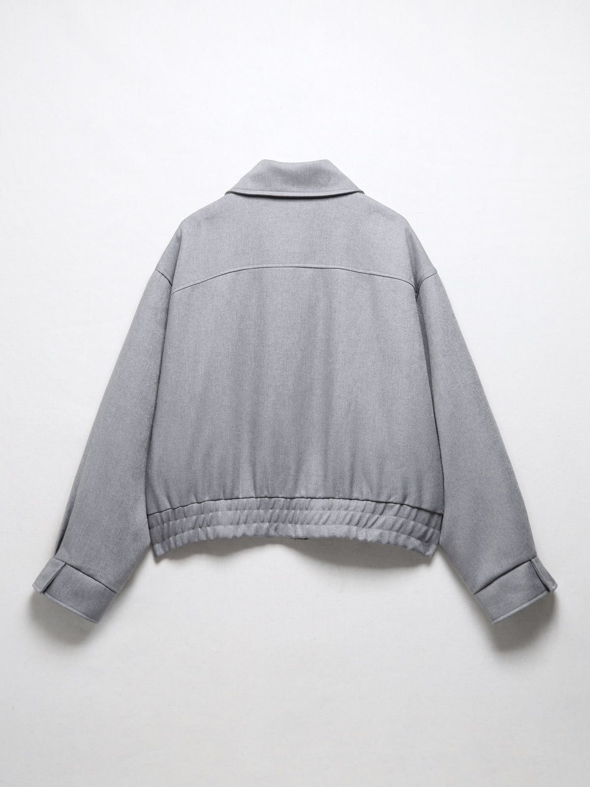 Double Pockets Open Collar Jacket sold by COMMENSE product image thumbnail 4