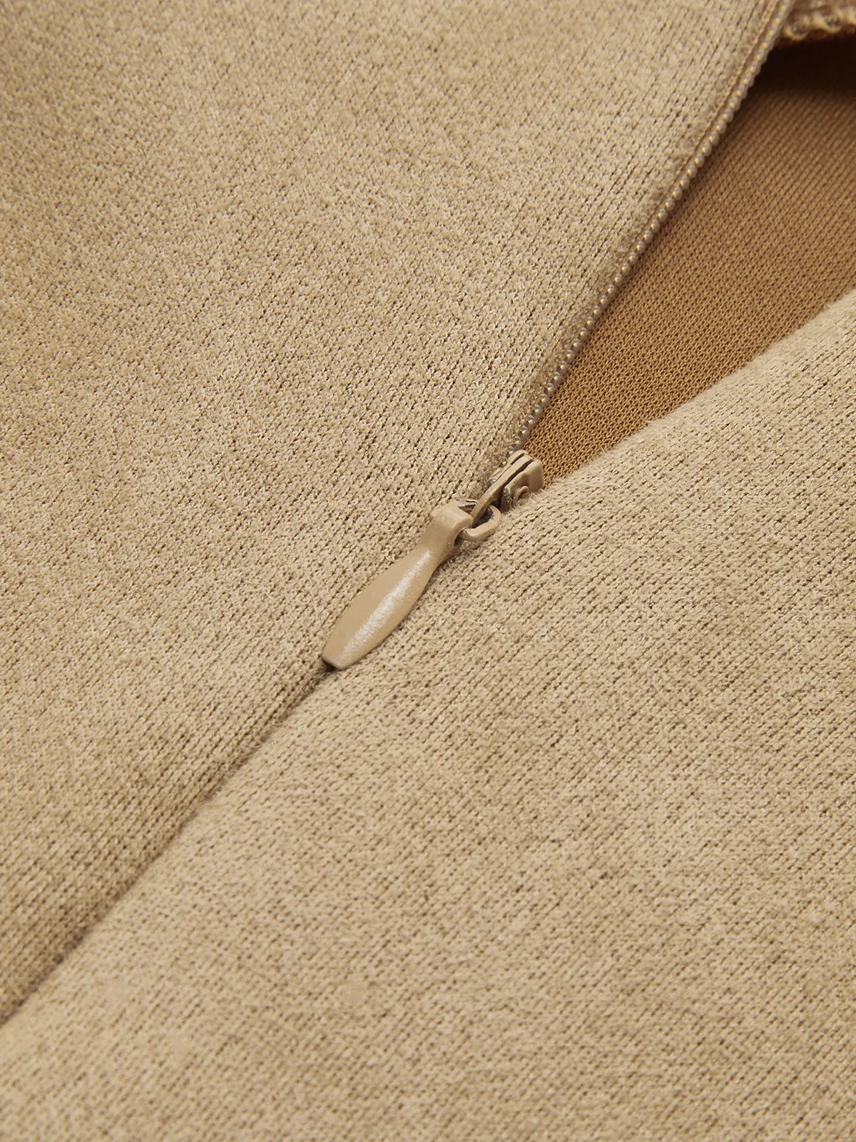 Suede Irregular Tassel Mini Skirt sold by COMMENSE product image thumbnail 3