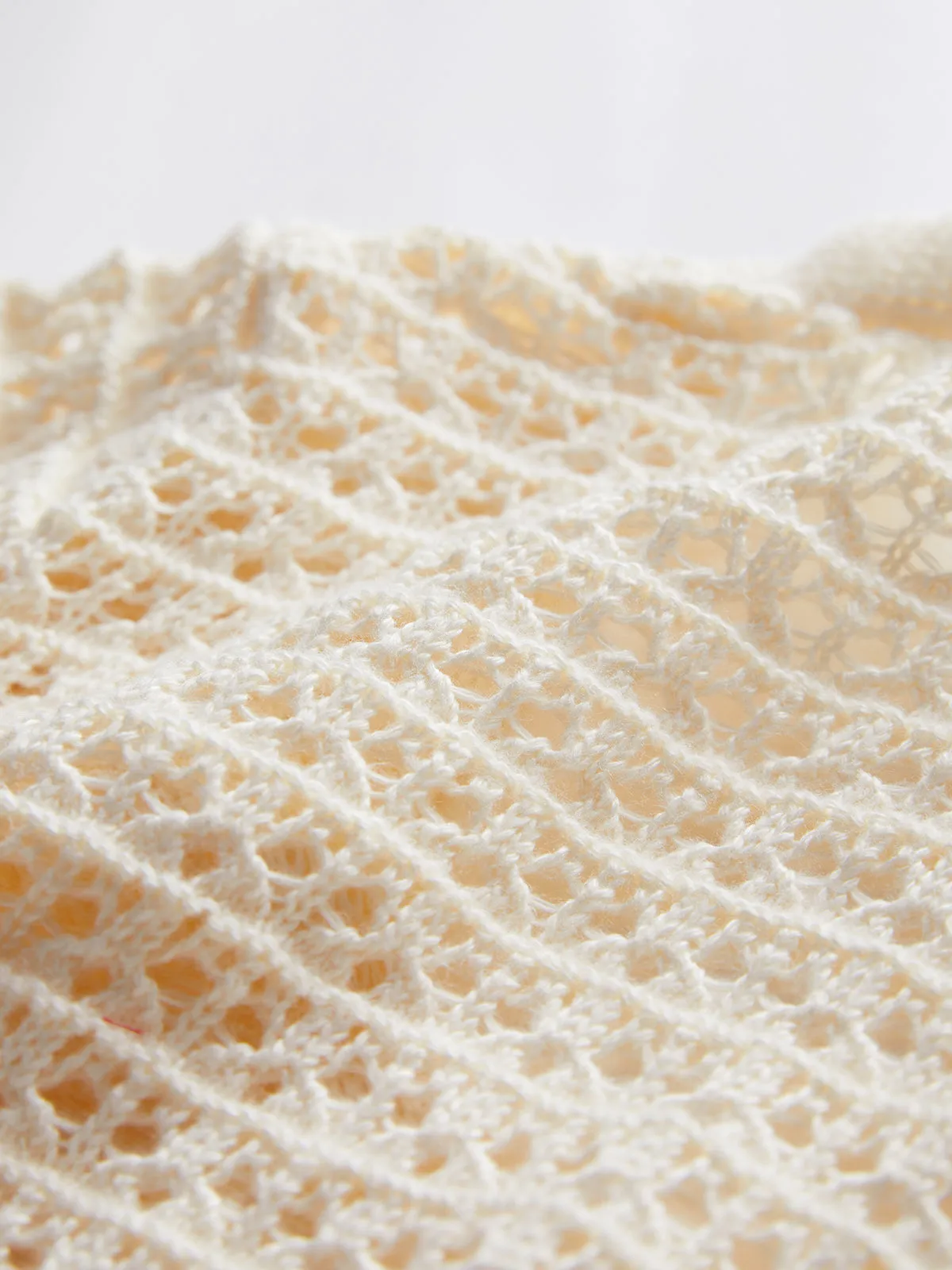 Pointelle Knit Cardigan sold by COMMENSE product image thumbnail 3