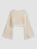 Pointelle Knit Cardigan sold by COMMENSE