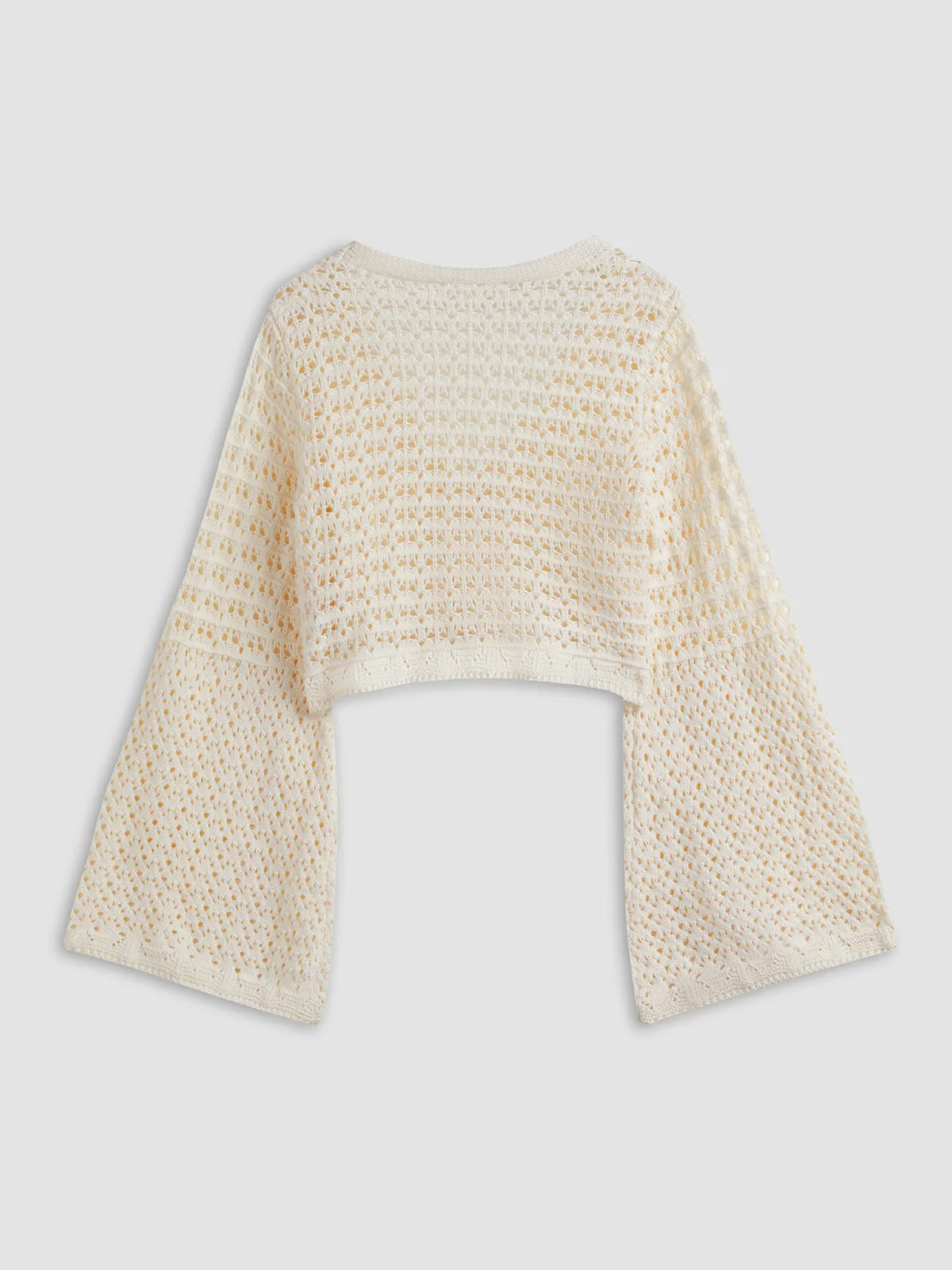 Pointelle Knit Cardigan sold by COMMENSE product image thumbnail 4