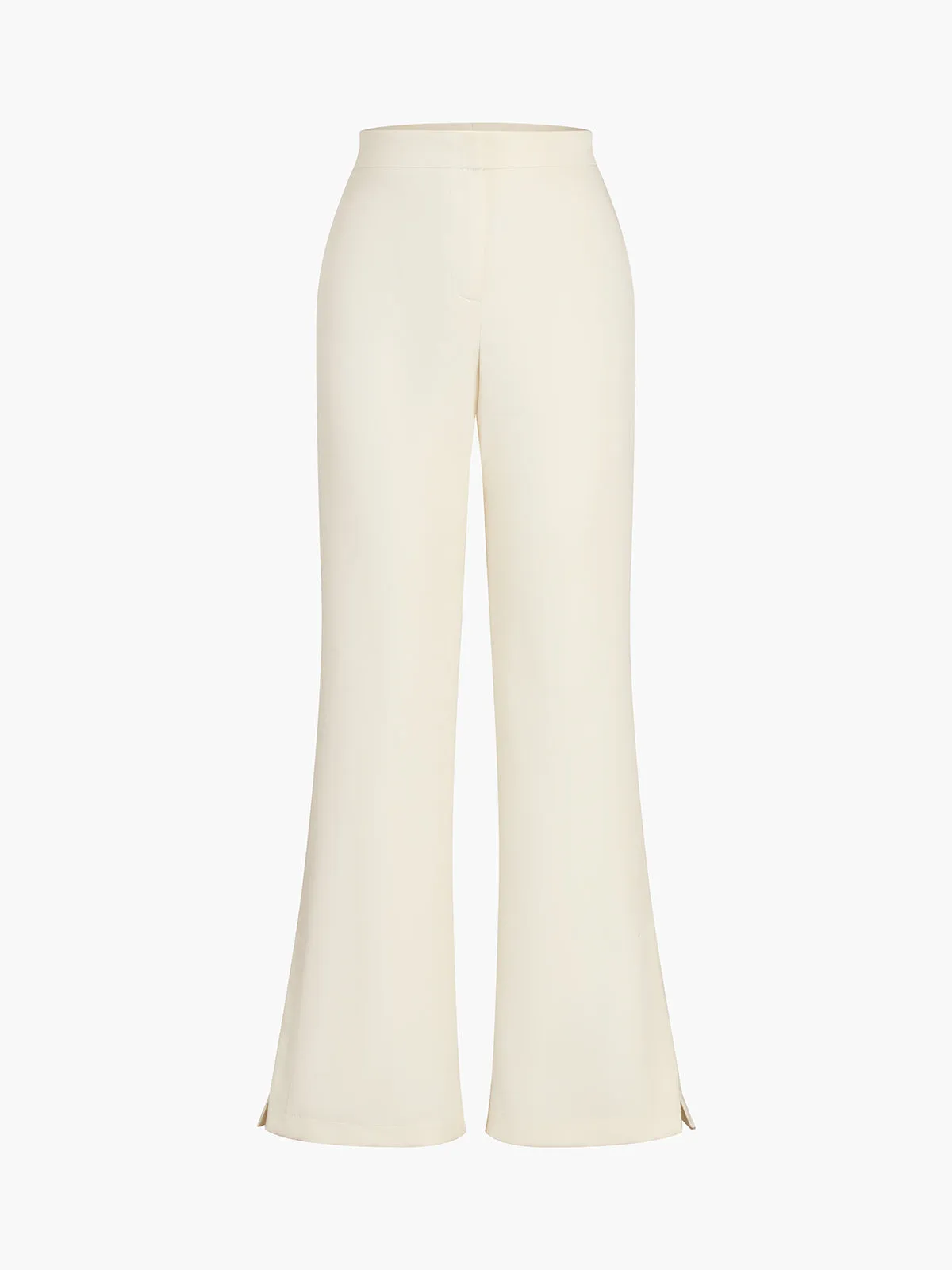 Solid Straight Leg Pants sold by COMMENSE product image thumbnail 4