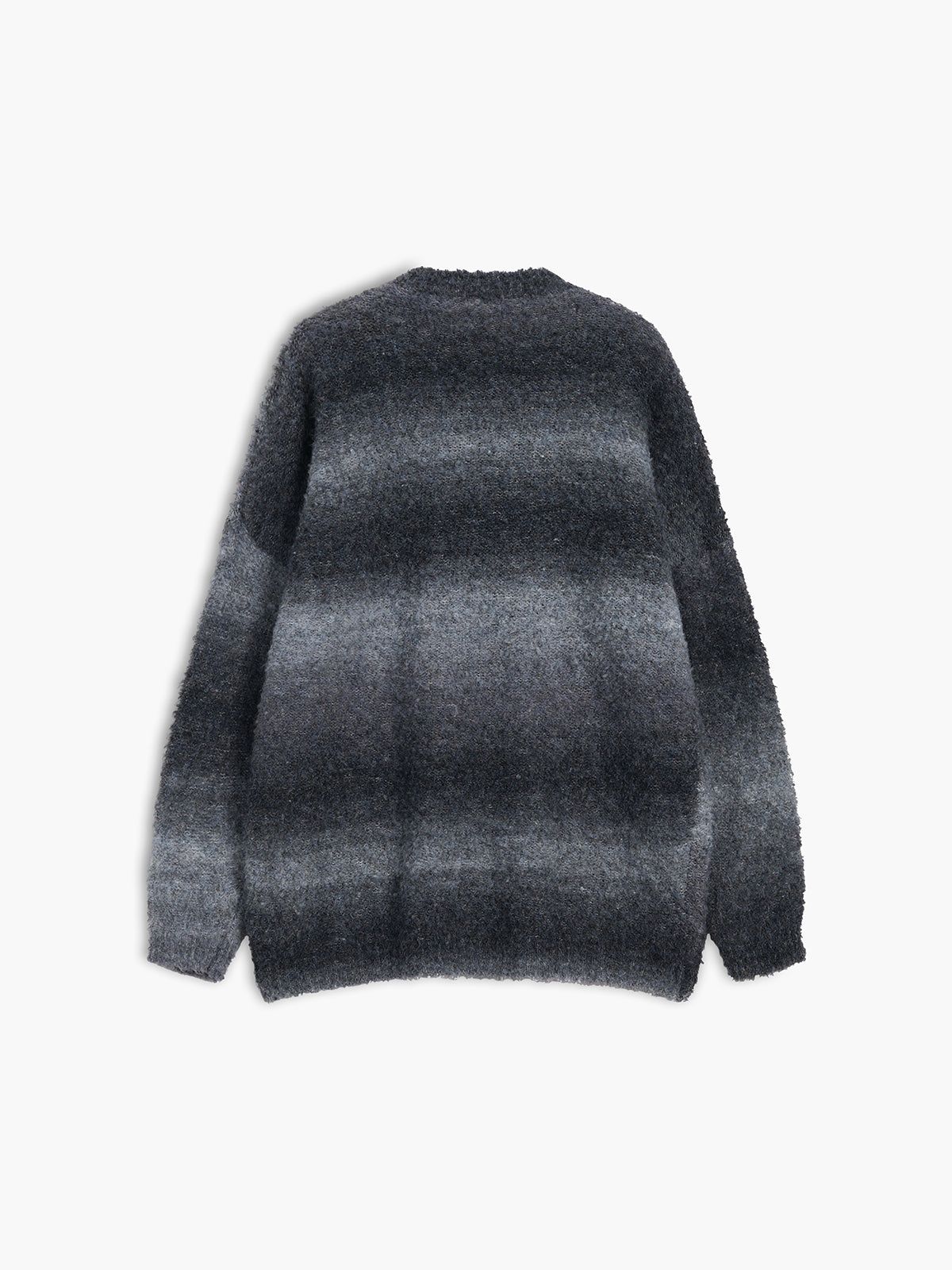 Oversized Ombre Dusk Fuzzy Sweater sold by COMMENSE product image thumbnail 2